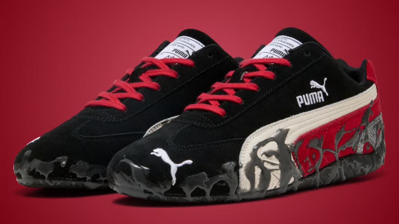 Hinh anh 3: Hinh anh giay A$AP Rocky x Puma Speedcat voi thiet ke goop doc dao