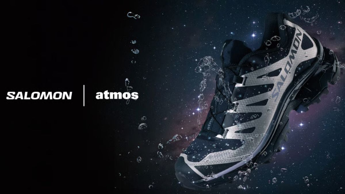 Giay atmos x Salomon XT-4 Starry voi hoa tiet bau troi sao