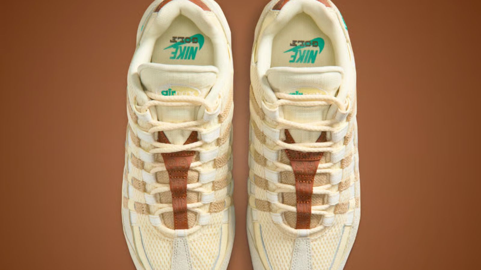 Hinh anh 3: Nike Air Max 95 Golf Waste Management Open voi thiet ke khaki va xanh la