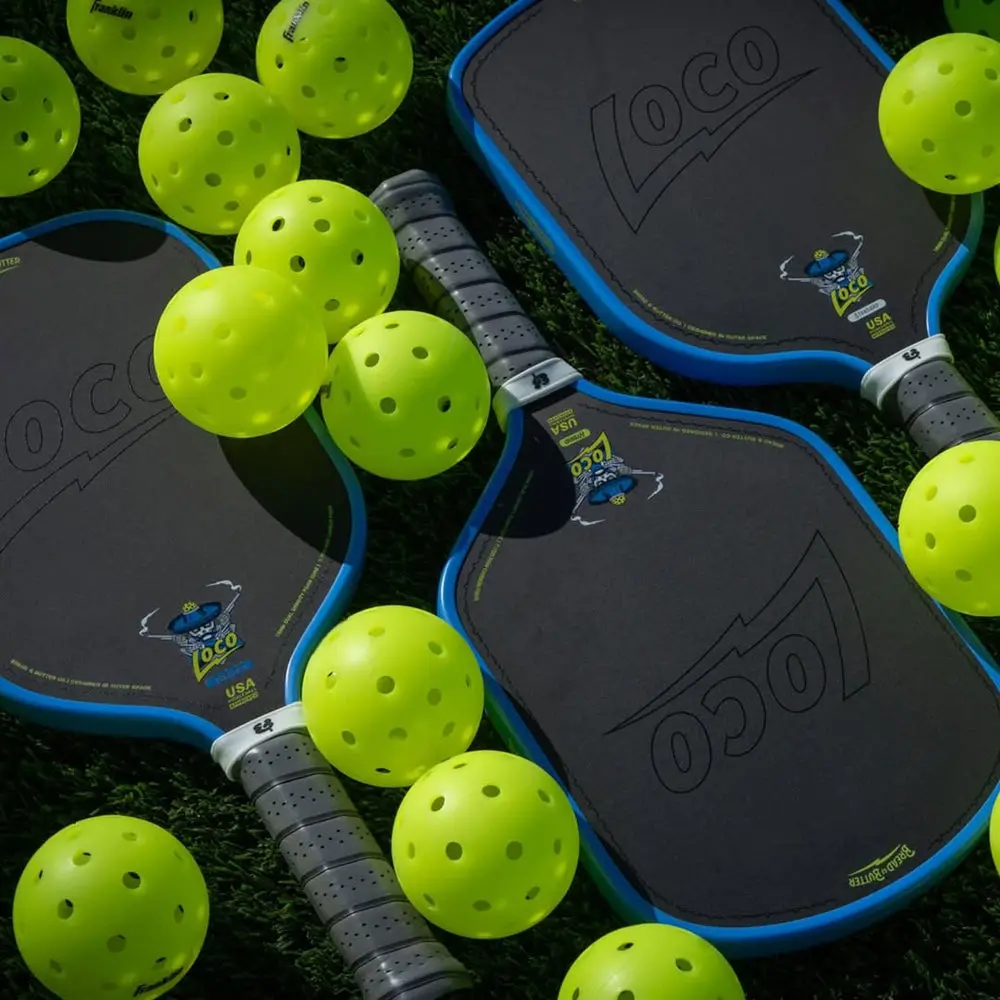 Vợt Pickleball Bread'N'Butter Loco Elongated 'Azul' - Ảnh 4