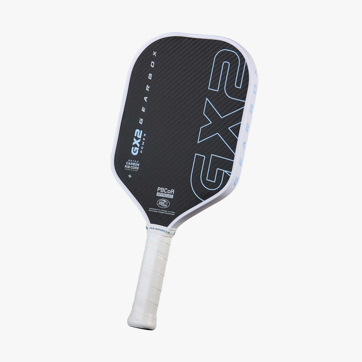 Vợt Pickleball Gearbox GX2 Power Hybrid Limited Edition 'White' - Ảnh 4