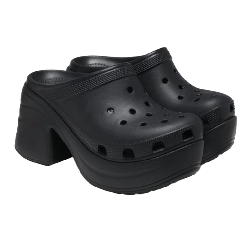 Alternative view of Dép Crocs Siren Clog 'Black' 208547-001