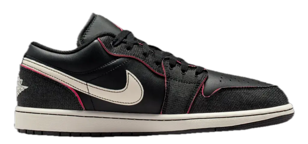 Giày Nike Air Jordan 1 Low 'Black Denim' IR0842-010