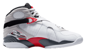 Giày Nike Air Jordan 8 Retro 'White True Red' 305381-100