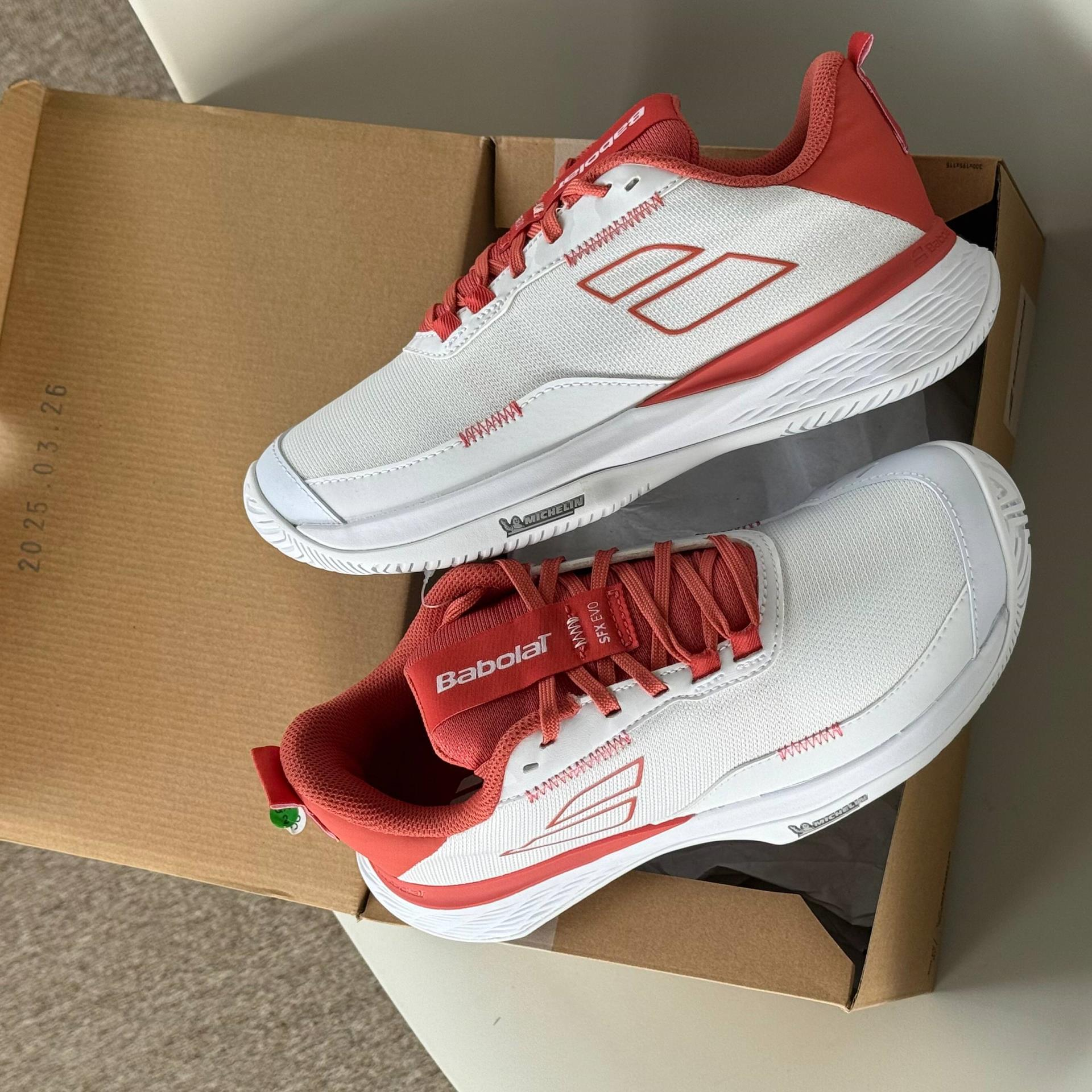 Alternative view of Giày Babolat SFX Evo ‘White’ 3A1F25A556-1110