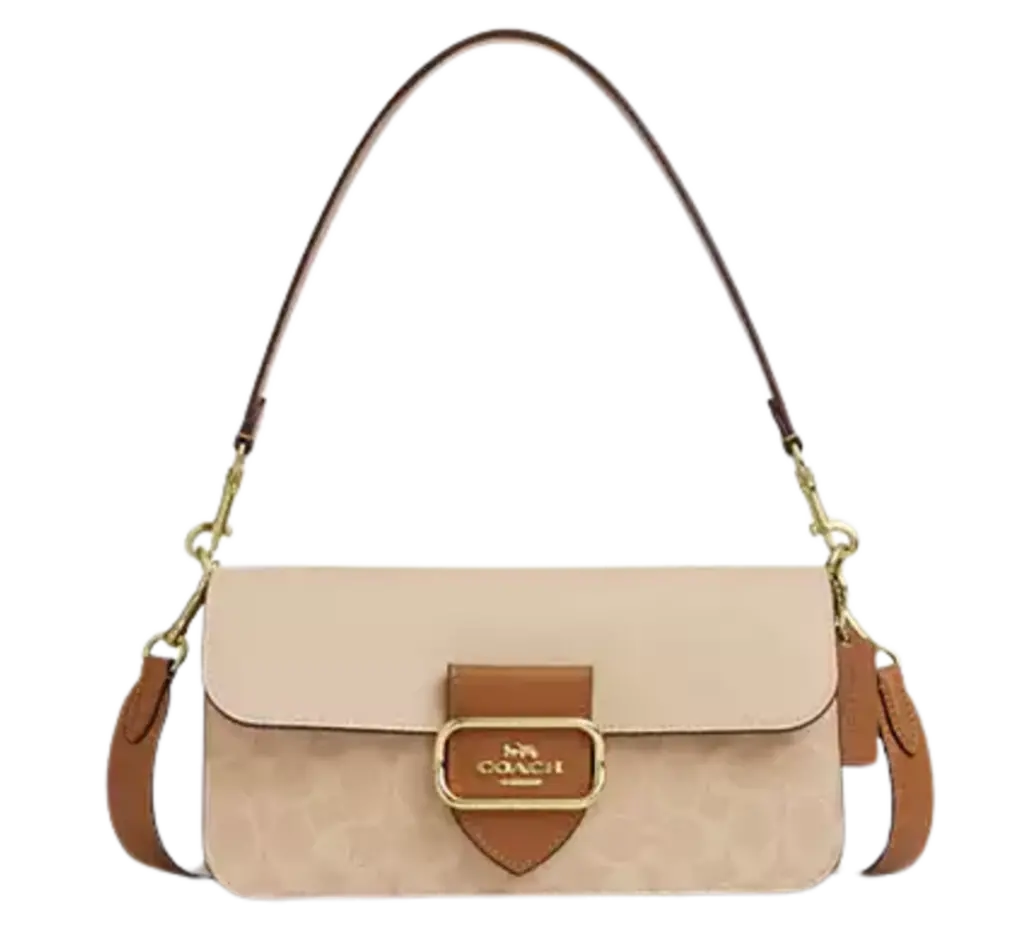 Túi Coach Morgan Shoulder Bag In Blocked 'Tan' CBT16-IMXI9