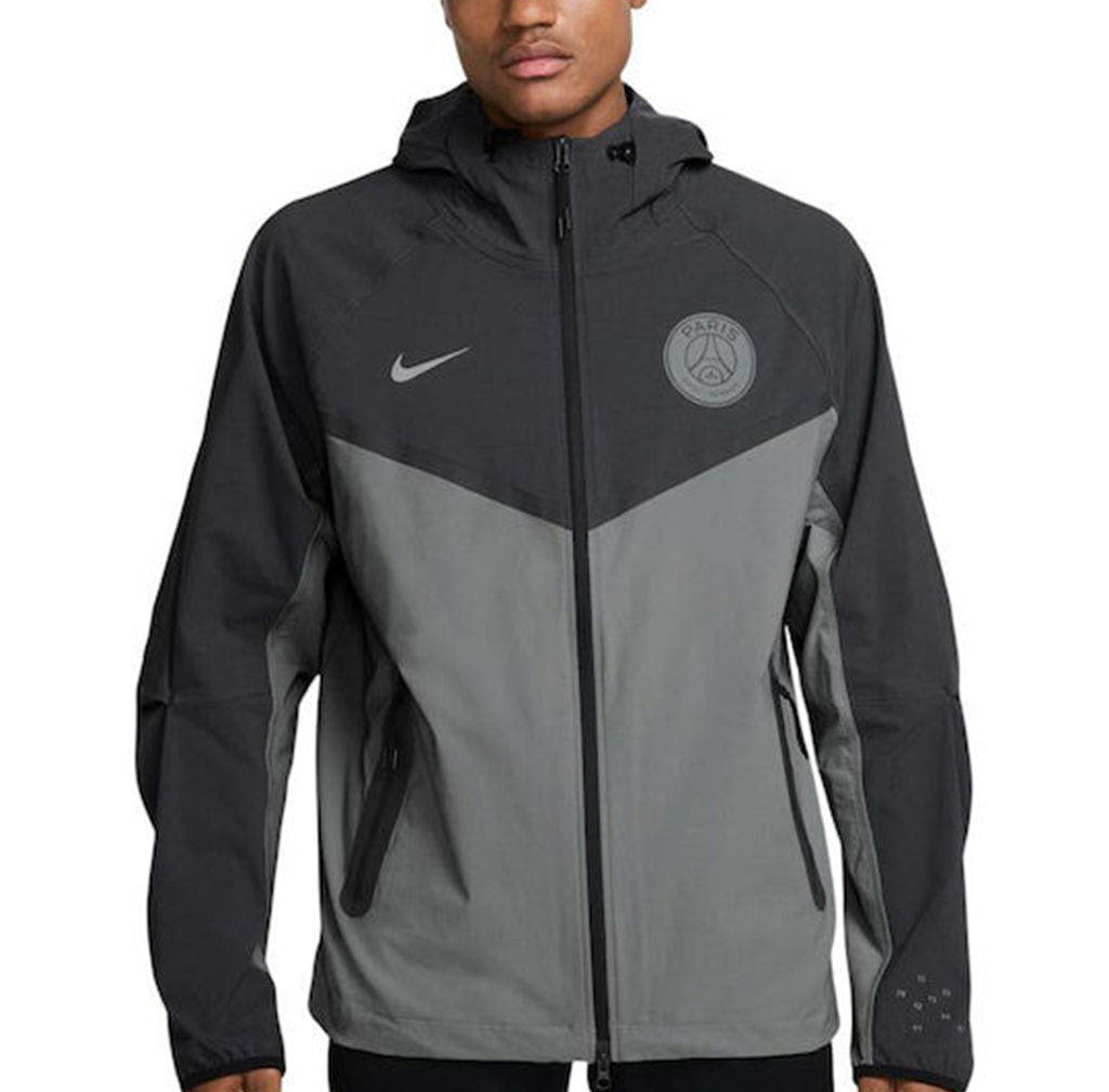 Áo Nike Paris Saint-Germain Tech Windrunner Woven Jacket 'Particle Grey' HQ4981-060