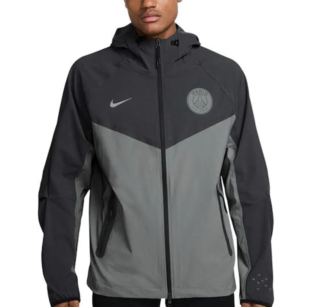 Áo Nike Paris Saint-Germain Tech Windrunner Woven Jacket 'Particle Grey' HQ4981-060