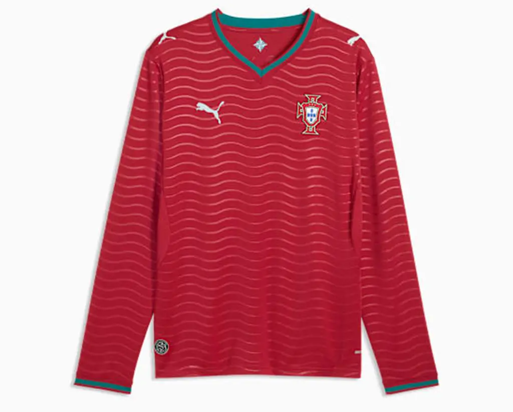 Áo Portugal 2026 Long Sleeve Home Jersey 'Red' 783279-01