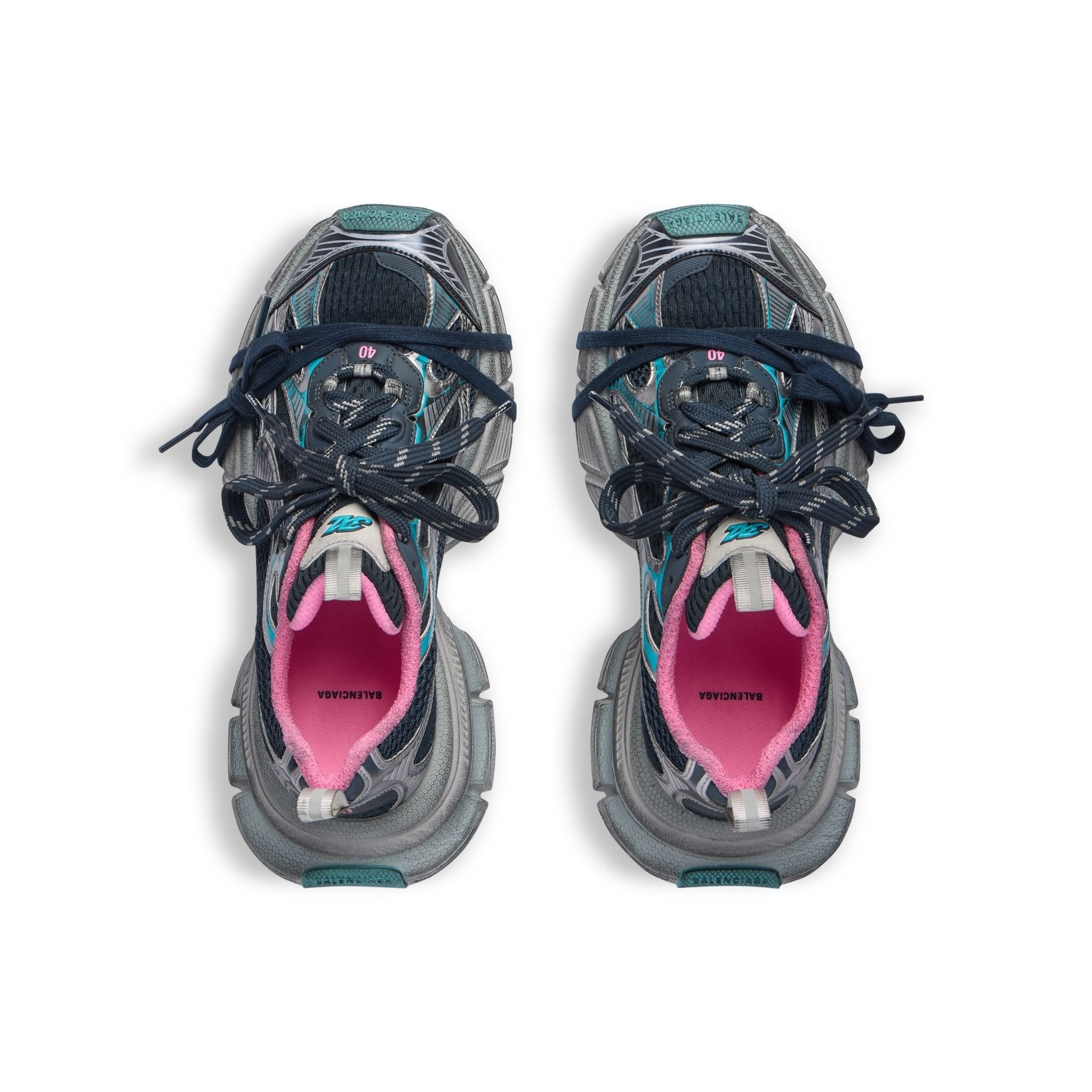Alternative view of Giày Balenciaga 3xl Trainers ‘Grey Blue’ 734731W3XL51245