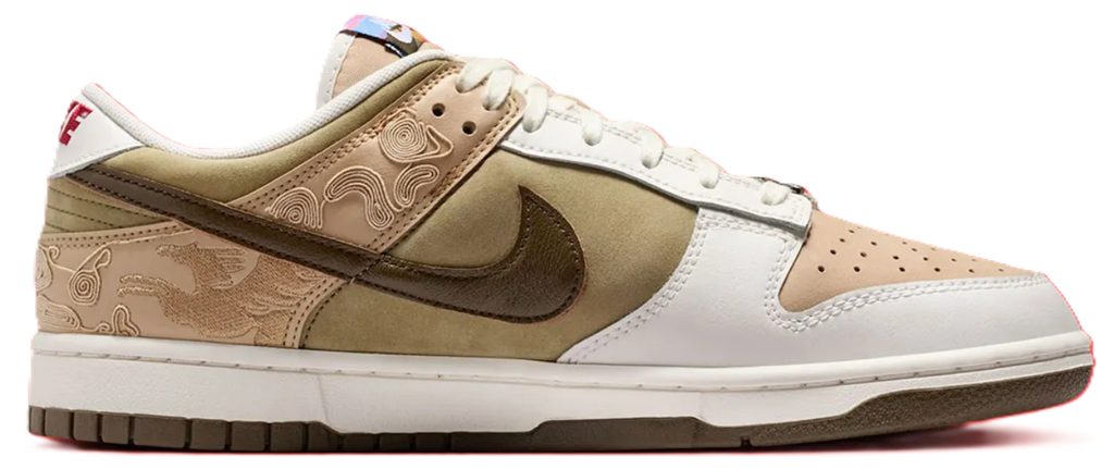 Giày Nike Dunk Low 'Pegasus Pack Linen Phantom' IQ1118-220