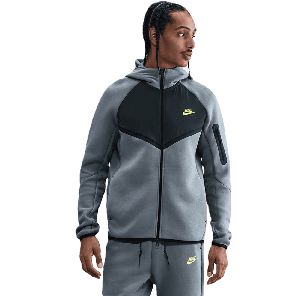 Áo Nike Tech Fleece Windrunner Jacket 'Cool Grey' IH4302-065