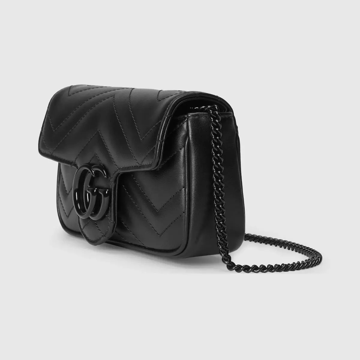 Alternative view of Túi Gucci GG Marmont Super Mini Bag ‘Black’ 476433-AABZK-1000