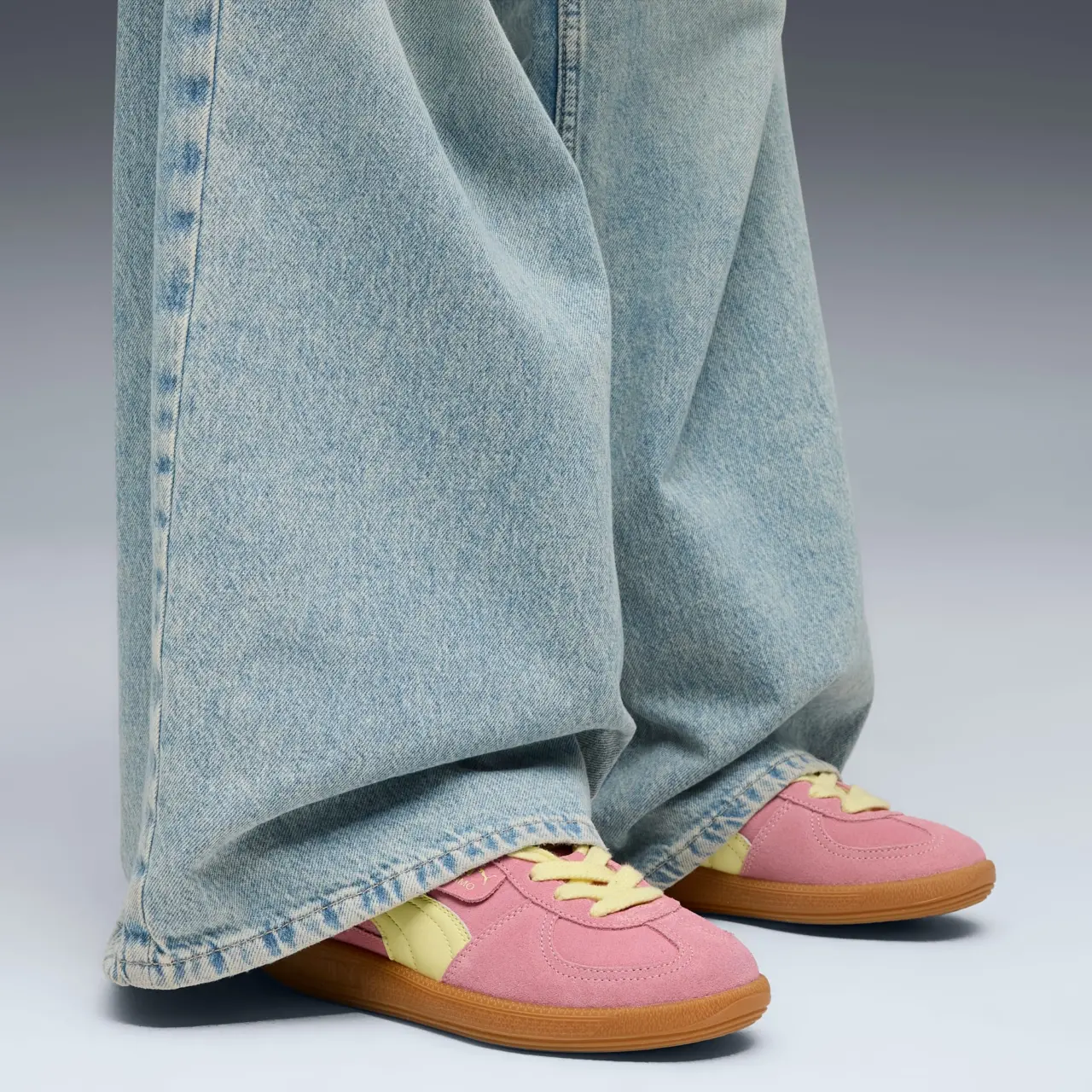 Alternative view of Giày Puma Palermo 'Poised Pink' 396463-64