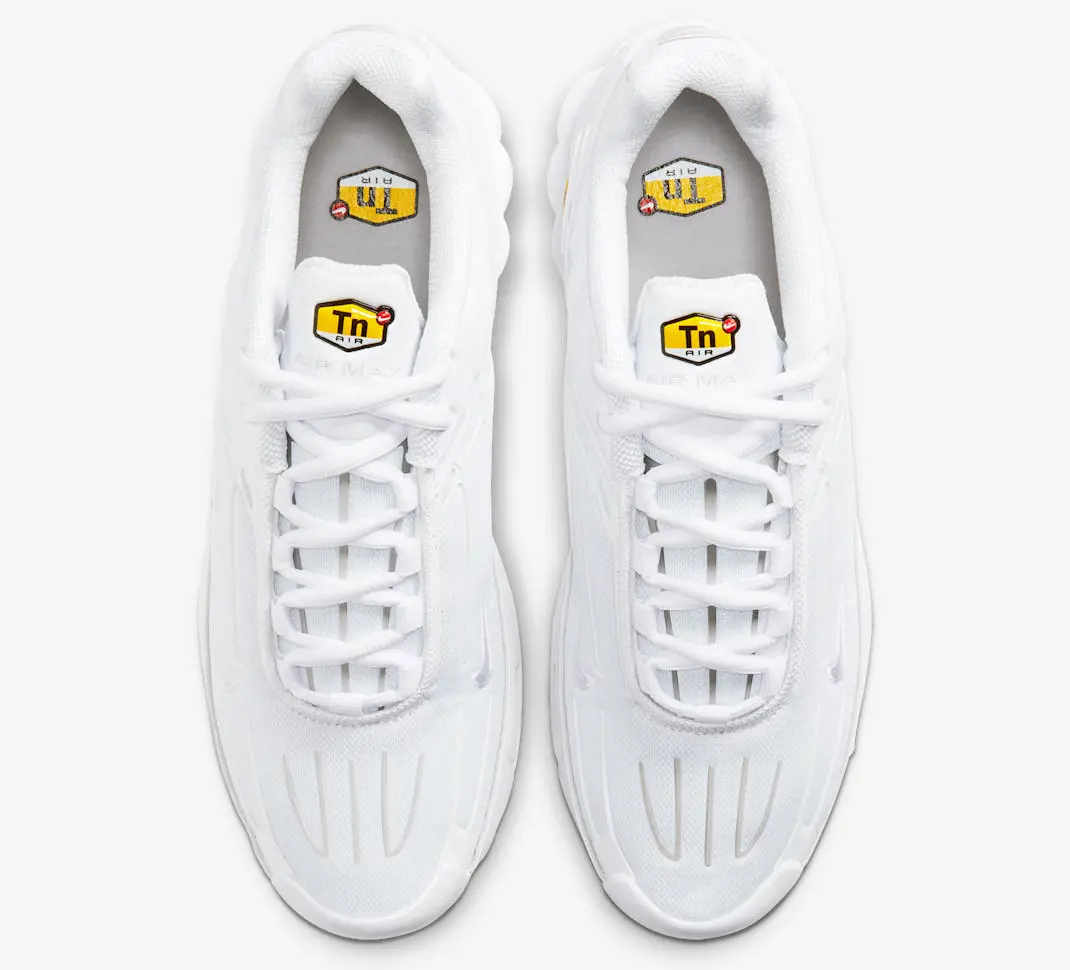 Alternative view of Giày Nike Air Max Plus 3 'Triple White' CW1417-100