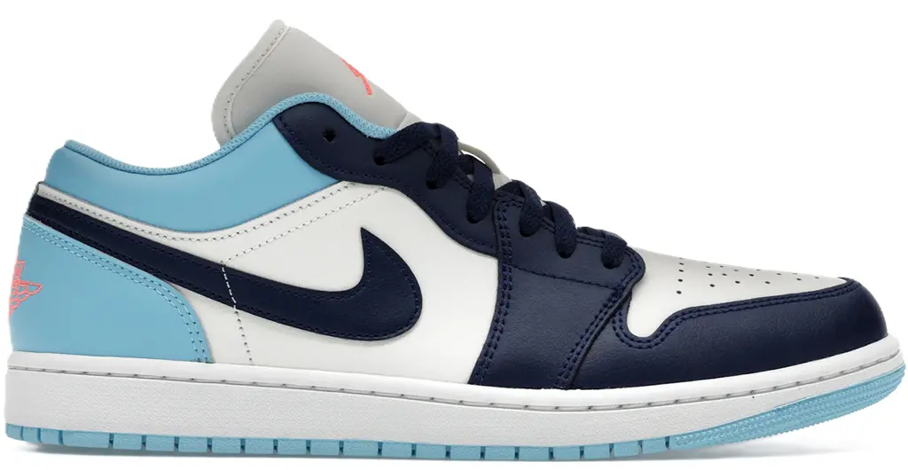 Giày Nike Air Jordan 1 Low 'Sail Blue Chill' 553558-149