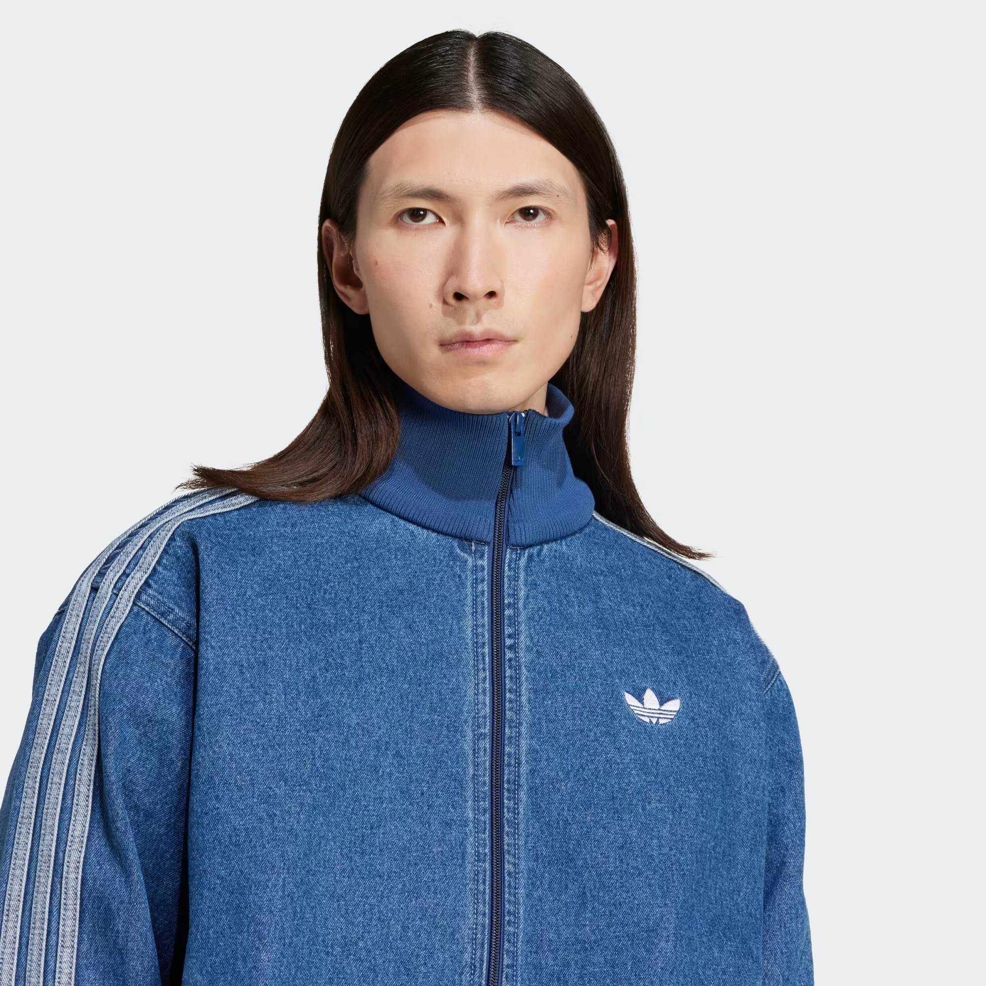Áo Adidas Track Top Denim Firebird ‘Blue’ JC6233 - Ảnh 5