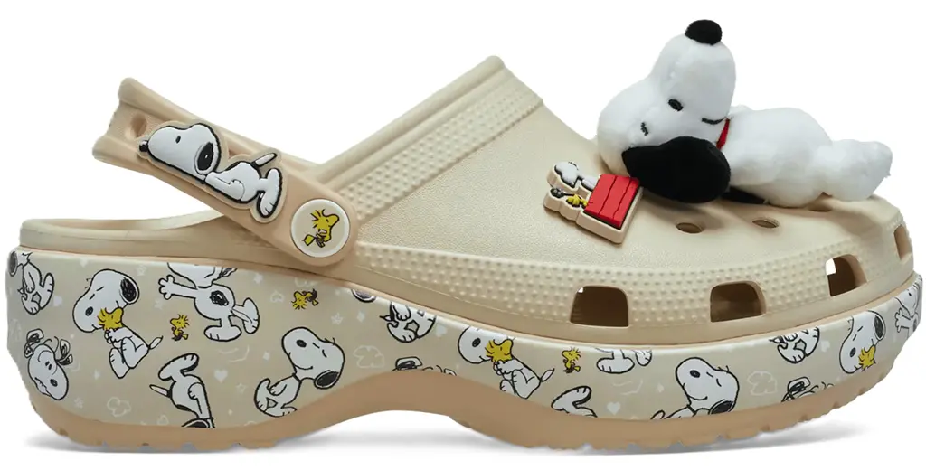 Dép Crocs Classic Platform Clog 'Peanuts' 212118-90H