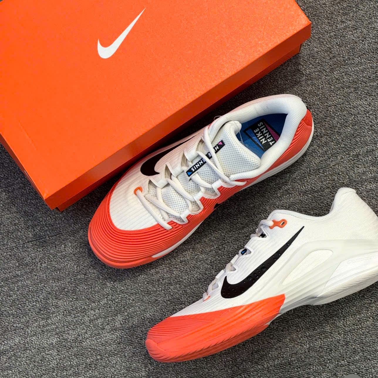 Alternative view of Giày Nike Court Air Zoom Vapor 12 HC 'Orange' IB6555-100