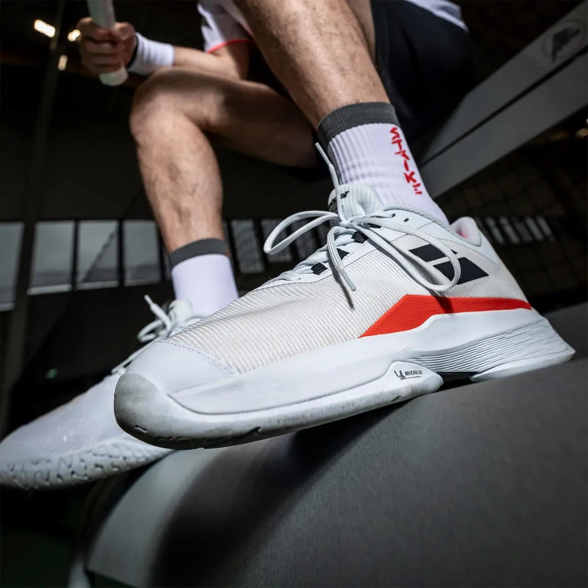 Alternative view of Giày Babolat Jet Tere 2 All Court Men ‘White Strike Red’ 30S24649-1089