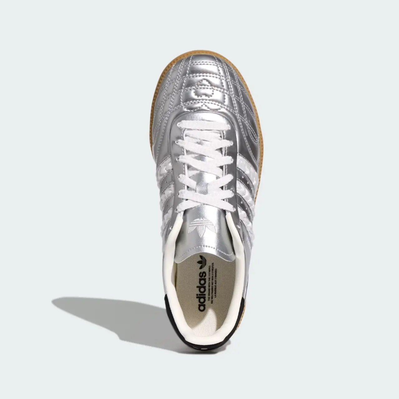 Alternative view of Giày Adidas Samba JP 'Silver Metallic' HP7105