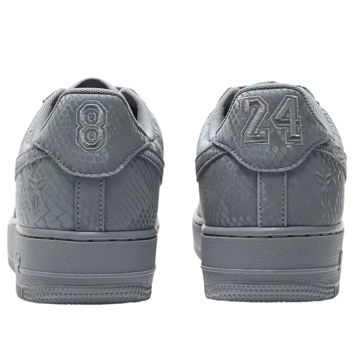 Giày Nike Air Force 1 Low Kobe 'Bryant Forever Cool Grey' IB0018-004 - Ảnh 4