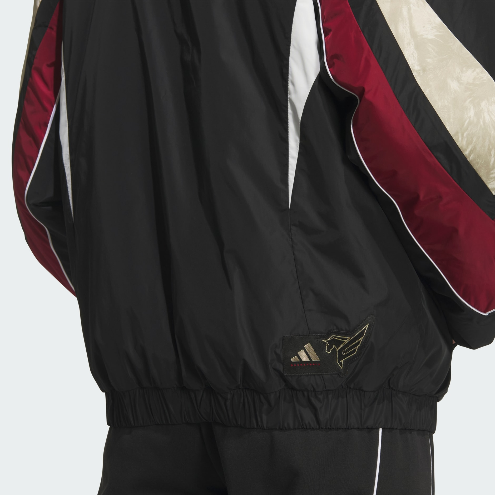 Áo Adidas Basketball Lny Jacket 'Black' KS3171 - Ảnh 5
