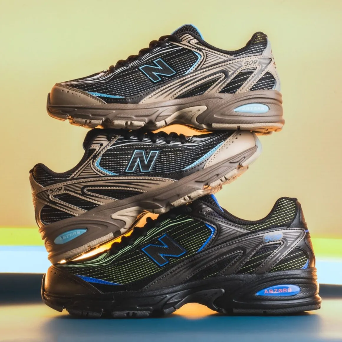 Hinh anh 3: Hinh anh New Balance 509 voi thiet ke Y2K va phoi mau Stoneware