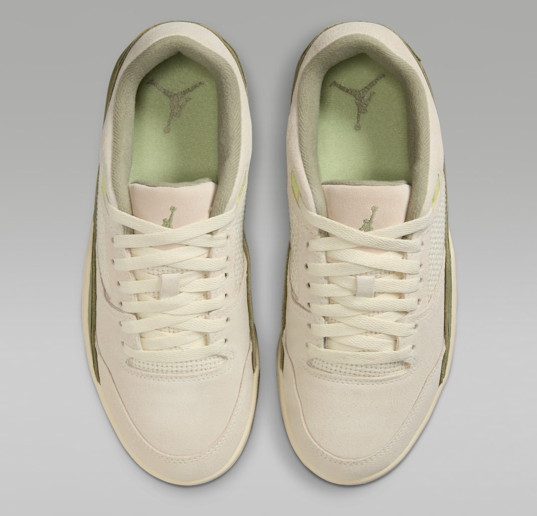 Alternative view of Giày Nike Air Jordan Flight Court 'Luminous Green' FZ9854-203