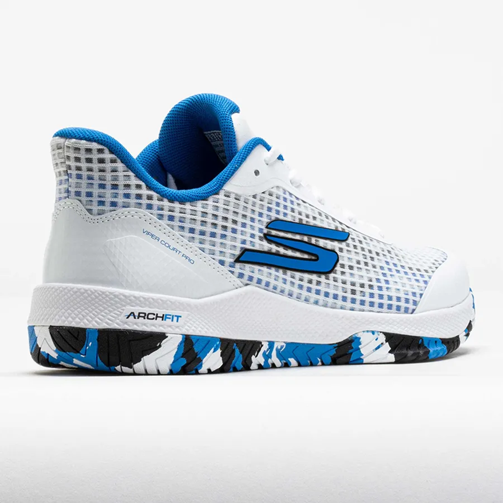 Alternative view of Giày Skechers Viper Court Pro 2.0 'White Blue' 172069-WBL