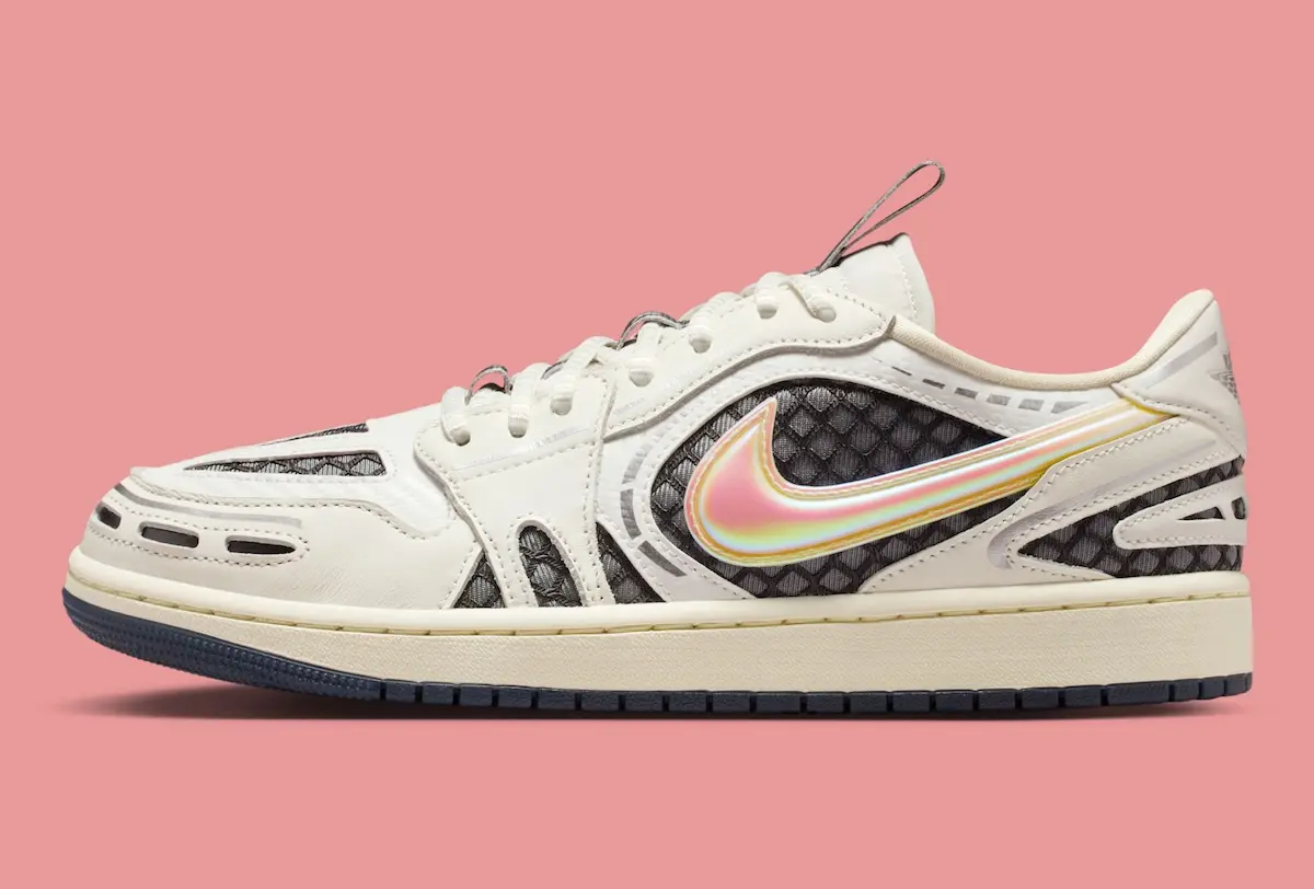 Alternative view of Giày Nike Air Jordan 1 Low Method of Make V3 'Sail Coconut Milk' HQ2186-100
