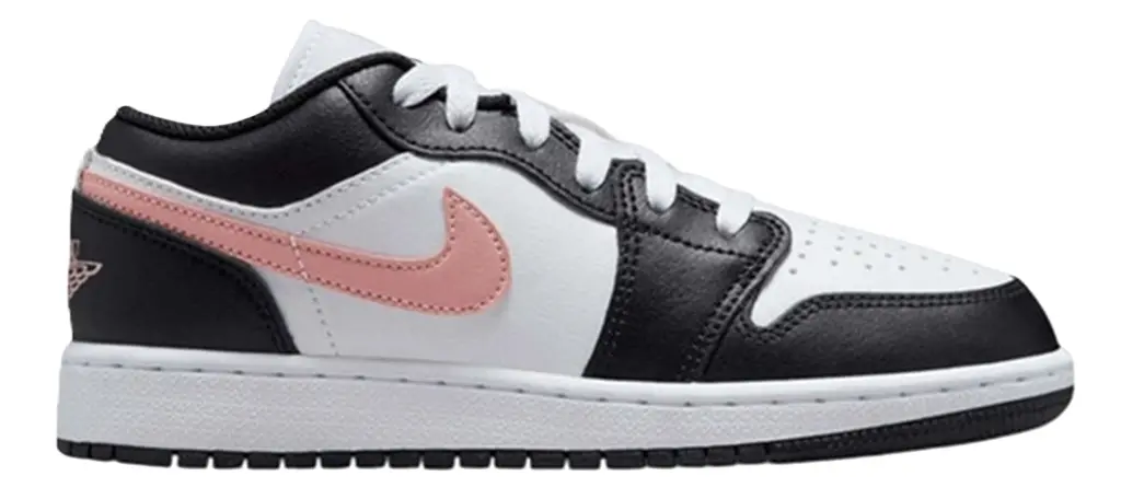 Giày Nike Air Jordan 1 Low 'White Black Rust Pink' 553560-165
