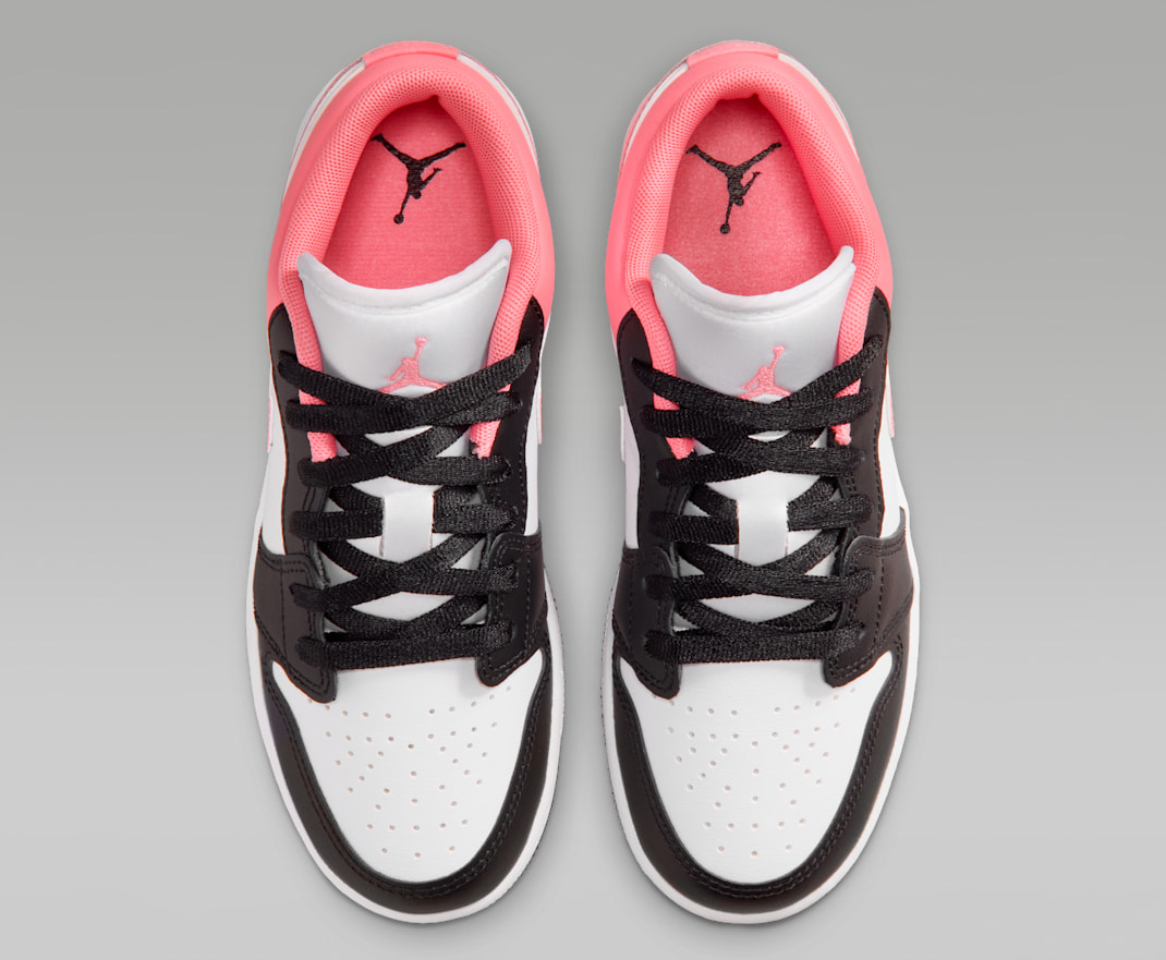 Alternative view of Giày Nike Air Jordan 1 Low ‘Black’ 553560-025