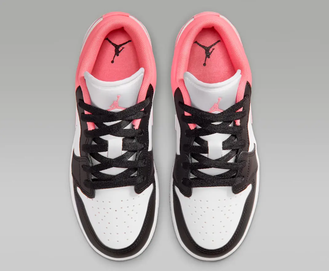 Alternative view of Giày Nike Air Jordan 1 Low ‘Black’ 553560-025