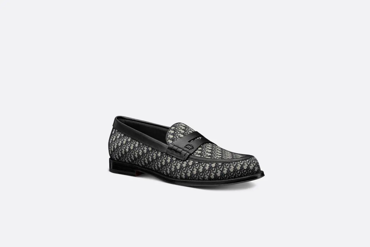 Alternative view of Giày Dior Granville Loafer 'Beige Black' 3LO129ZUJ-H961