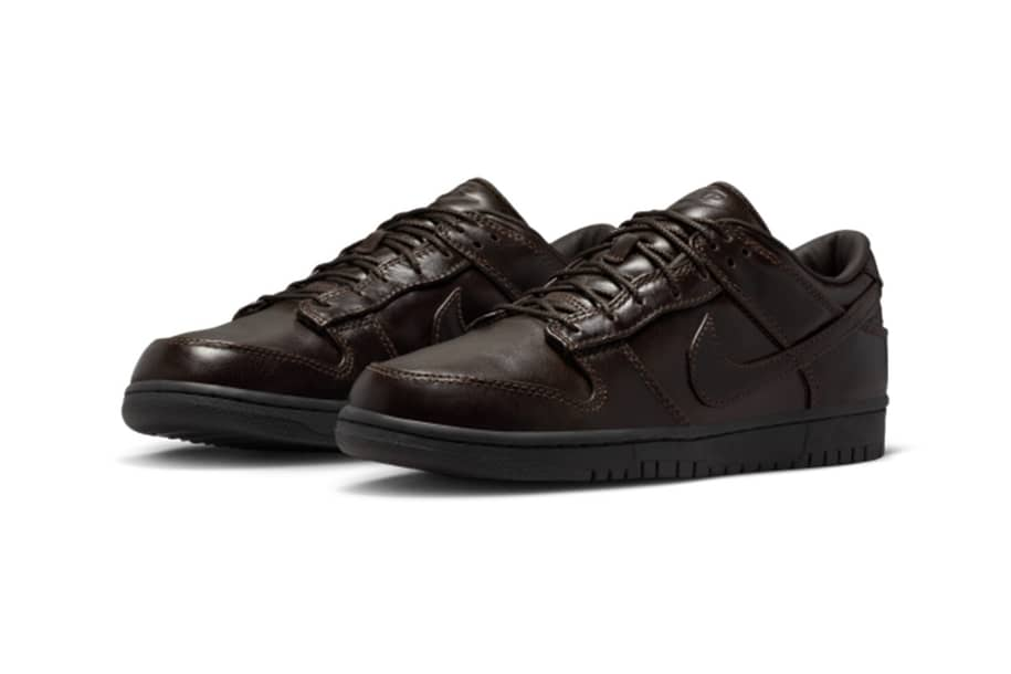 Alternative view of Giày Nike Dunk Low Retro Premium 'Classic Brown' IQ3342-200