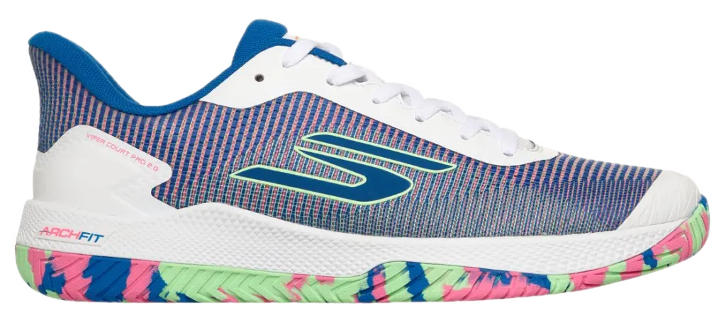 Giày Skechers Viper Court Pro 2.0 'White' 246109-WBLP