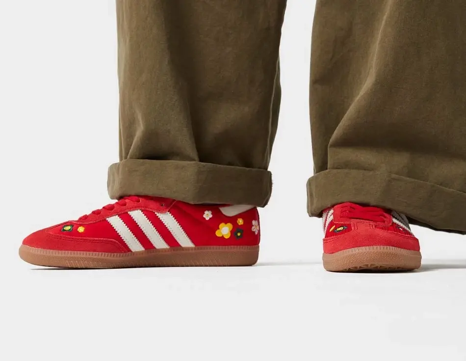 Alternative view of Giày Adidas Samba OG 'Red' IH9056