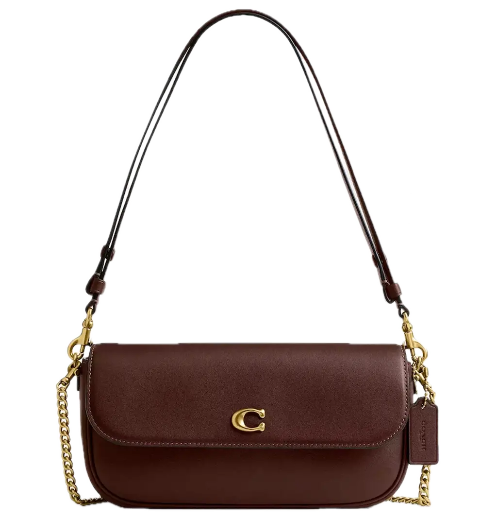 Túi Coach Brook Flap Chain Bag ‘Maple’ CAN90-B4MPL