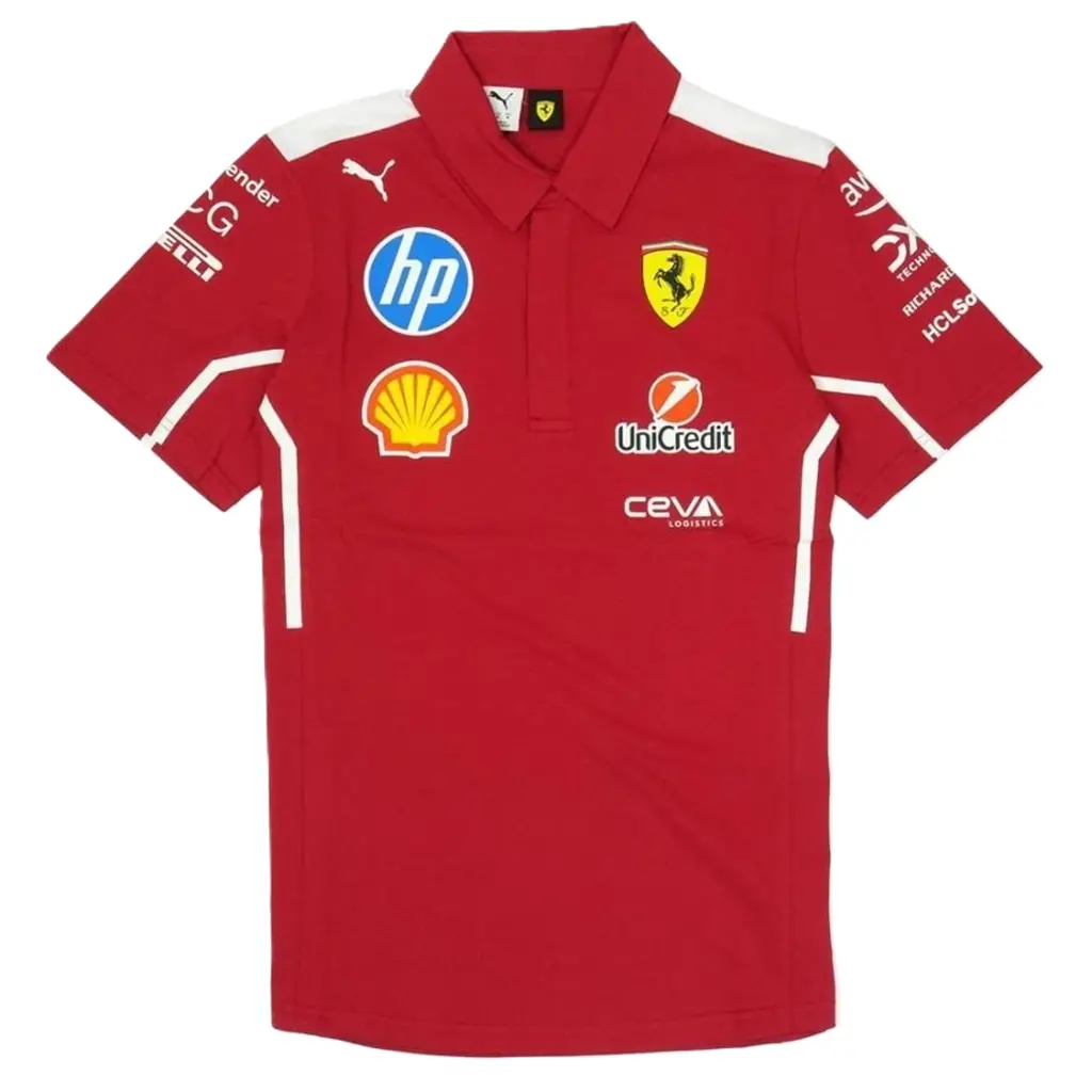 Áo Puma X Scuderia Ferrari 2025 Team Polo 'Red' 763944-01