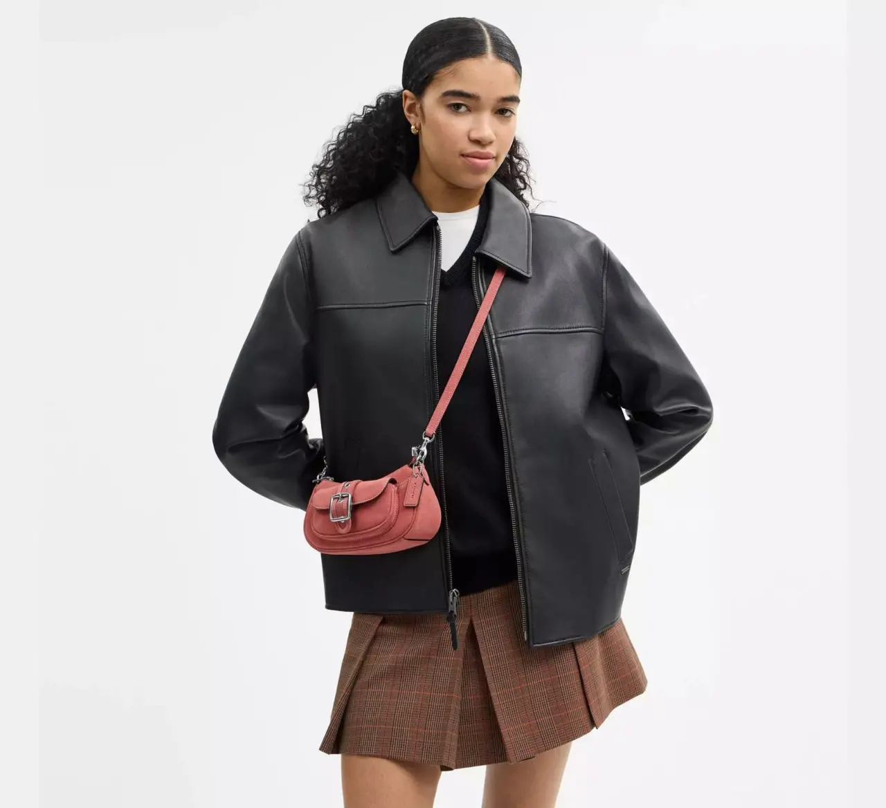 Alternative view of Túi Coach Ashton Mini Shoulder Bag ‘Pink’ CDB12-SVPK