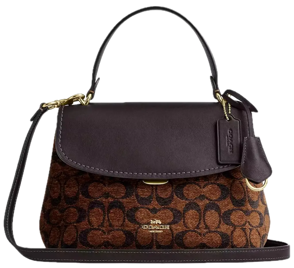 Túi Coach Emory Top Handle Bag ‘Truffle’ CDB08-IMA7U