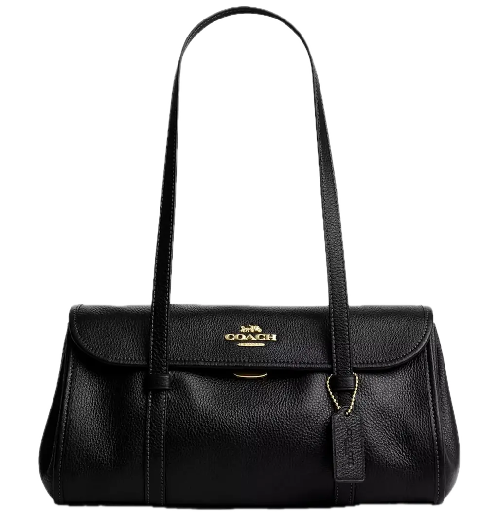 Túi Coach Bridget Flap Shoulder Bag ‘Black’ CDB04-IMBLK