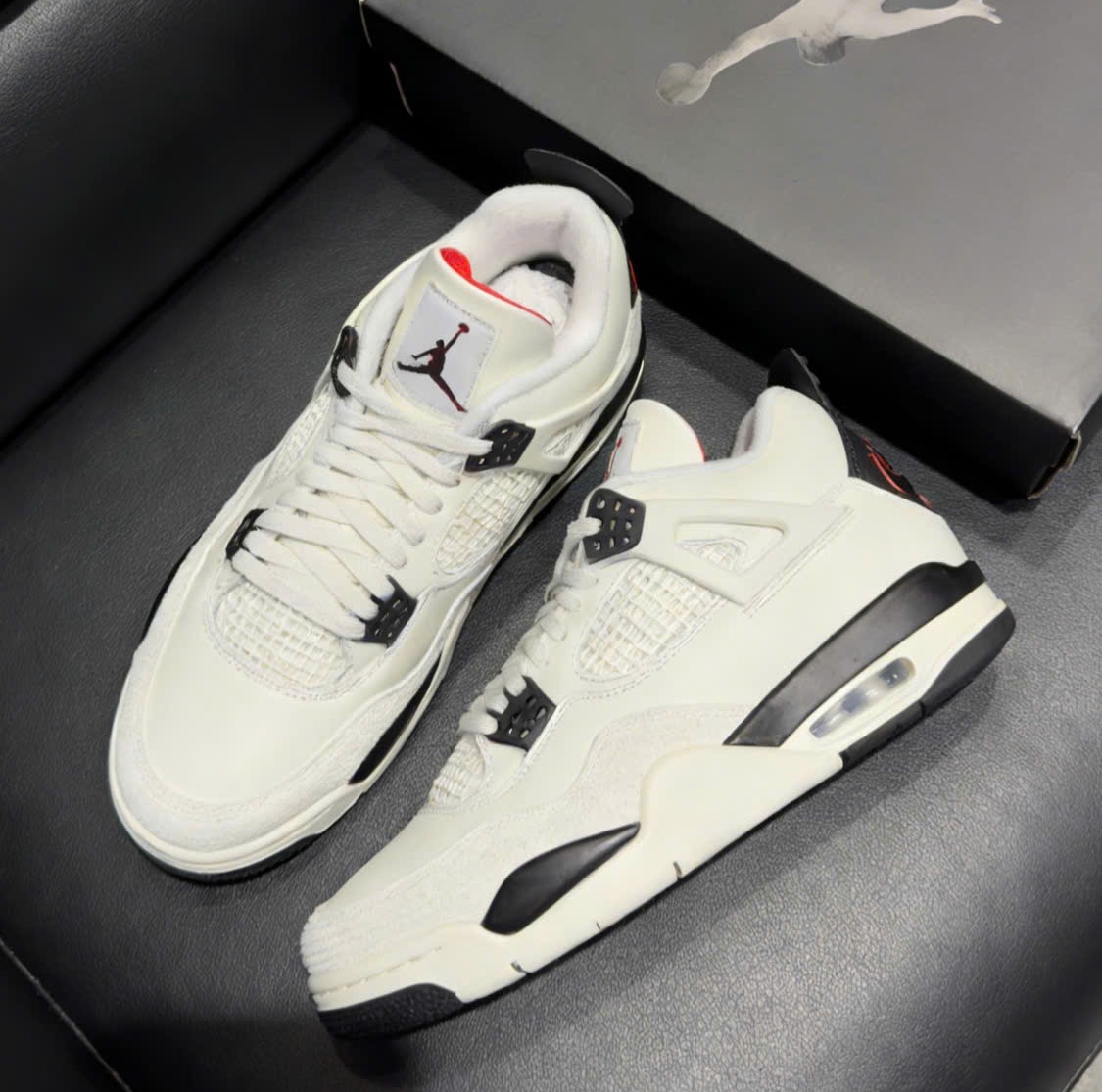 Giày Nike Air Jordan 4 Retro OG ‘Sail’ IM4002-100 - Ảnh 4