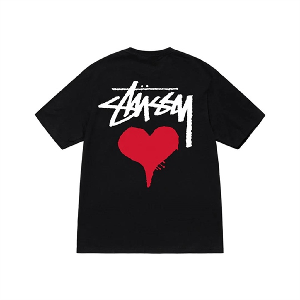 Alternative view of Áo Stussy Stock Heart T-shirt ‘Black’
