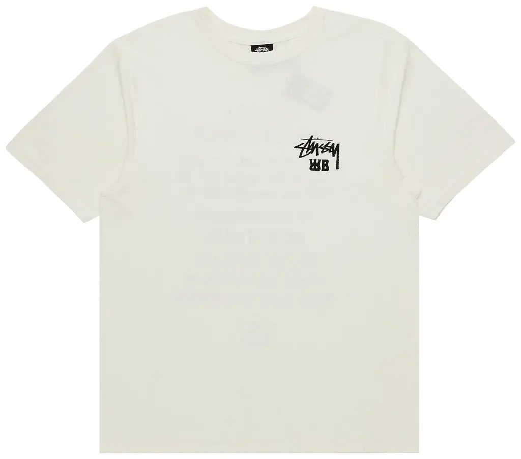 Áo Stussy x Wales Bonner Ocean Song Tee 'Ivory' 3904025-White
