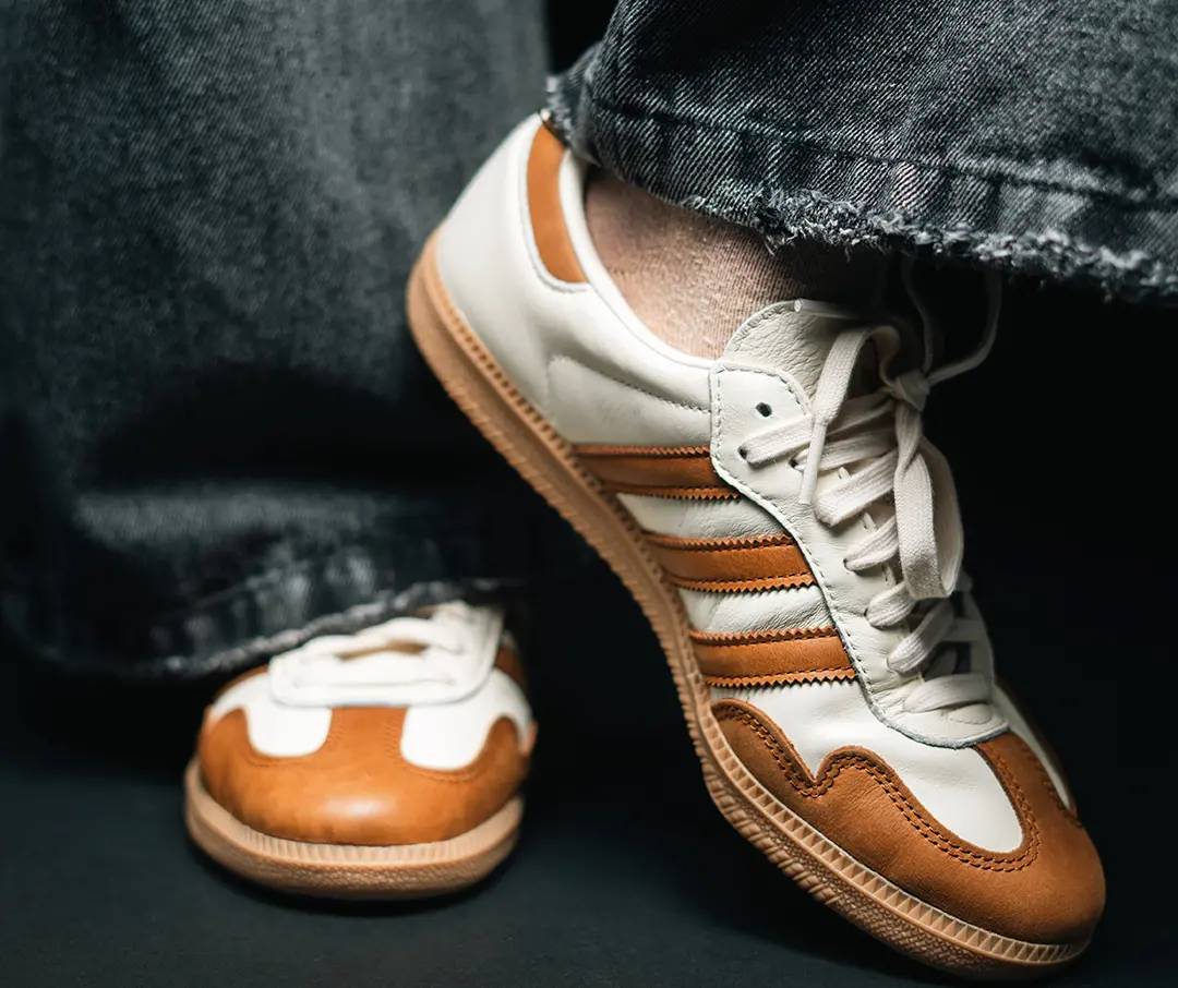 Alternative view of Giày Adidas Samba OG 'White Dusky Bronze' KJ0996