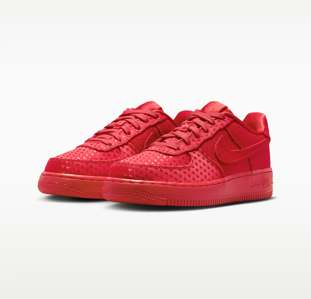 Alternative view of Giày Nike Air Force 1 Low 'Valentine's Day University Red' IQ2748-600