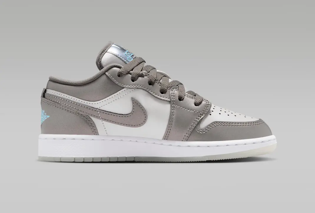 Alternative view of Giày Nike Air Jordan 1 Low SE 'Flat Pewter' HV4398-014