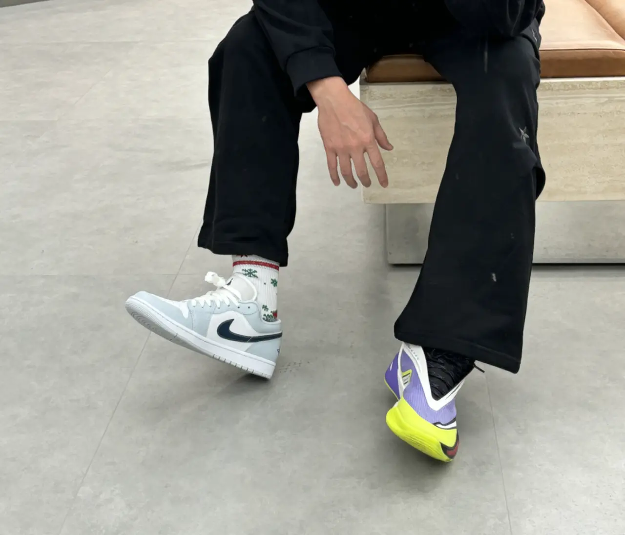Alternative view of Giày Nike Air Jordan 1 Low ‘Aura’ 553558-400